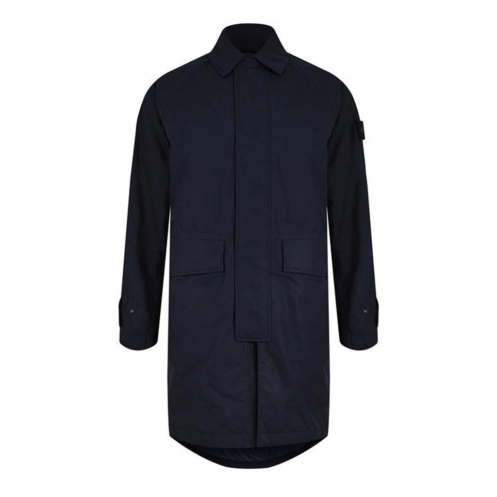 Stone Island Ghost Piece Coat - Blue